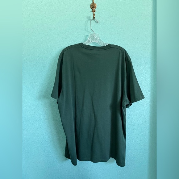 🏷️ NWT Hollister Cotton Icon Core Fit Crew T-Shirt, Green - Picture 4 of 4
